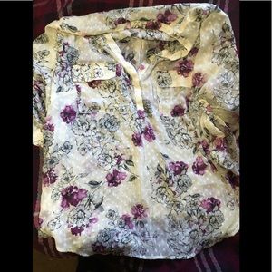 Torrid 3/4 sleeve top